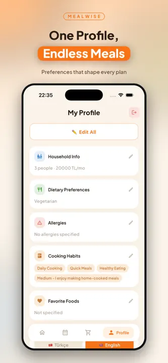 Mealwise - Kitchen Organizer screenshot 5