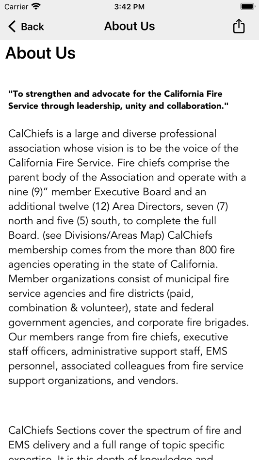 #2. CalChiefs (iOS) 由: California Fire Chiefs' Association