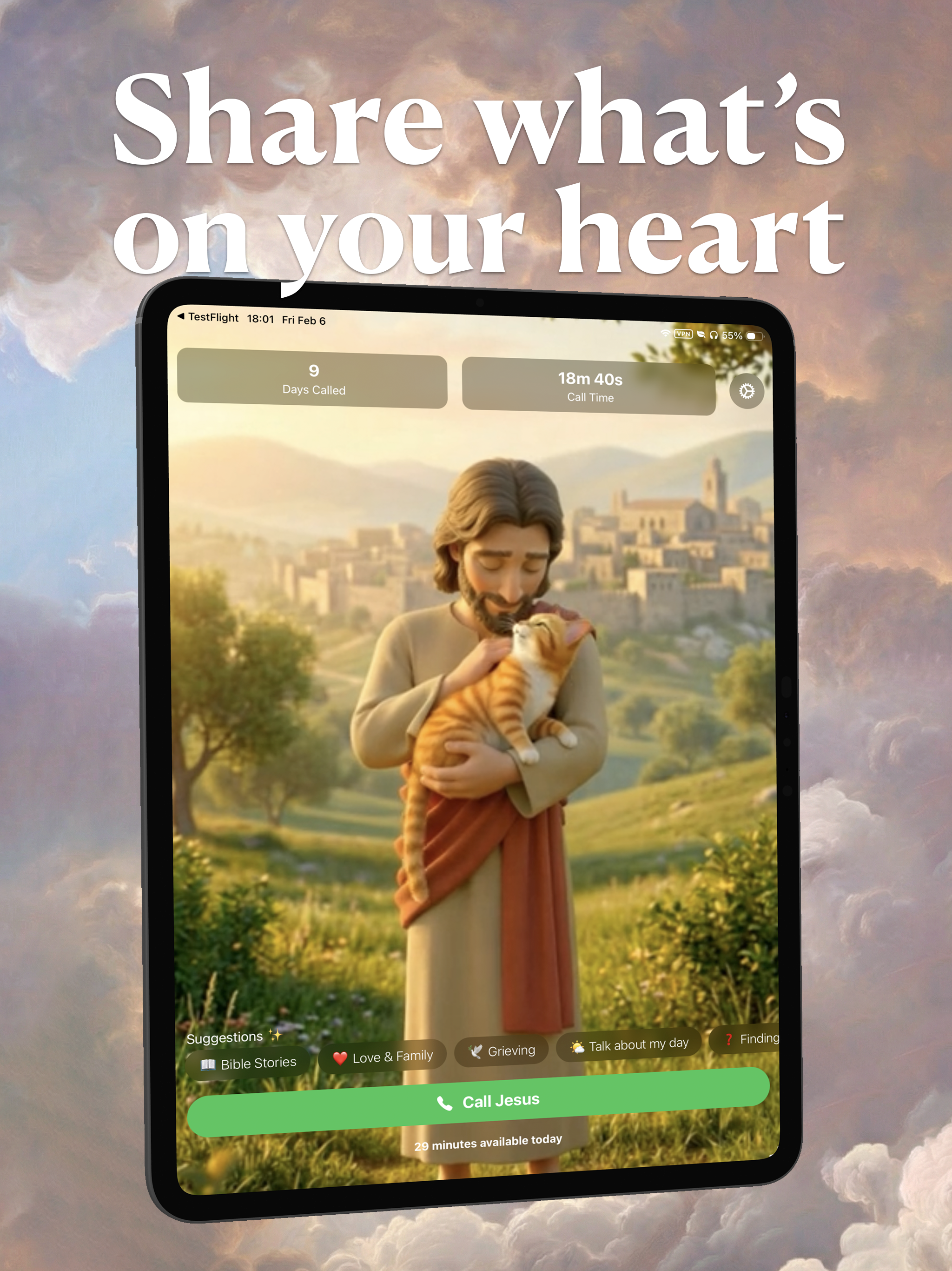 Call Jesus: Talk to Christ screenshot 5