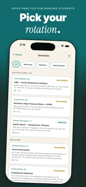 Bedside: AI Nursing Practice screenshot 3
