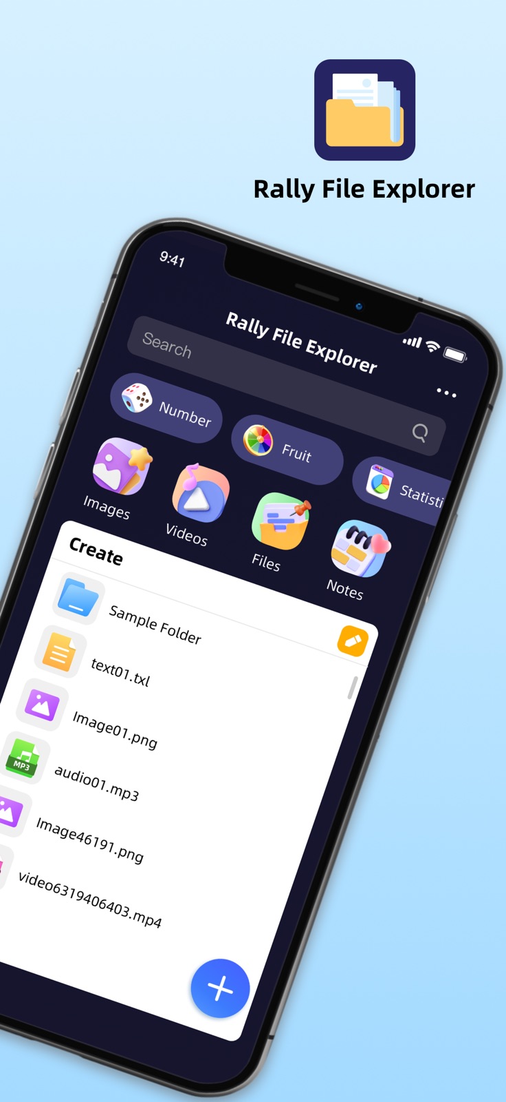 Rally File Explorer & Manager iphone screenshot 1