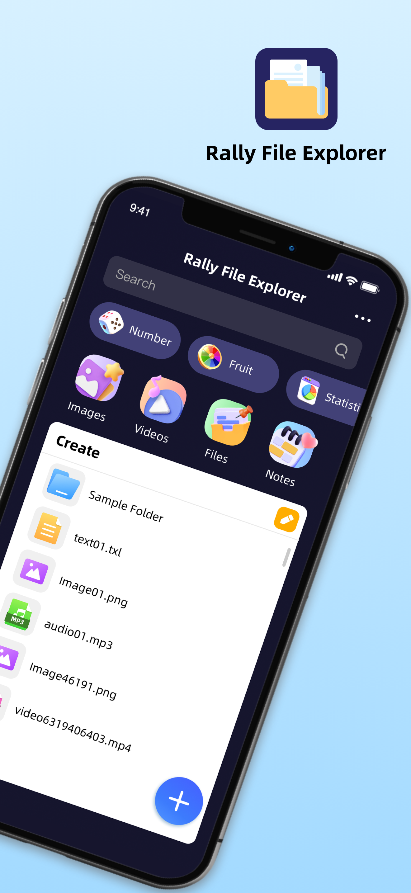 Rally File Explorer & Manager
