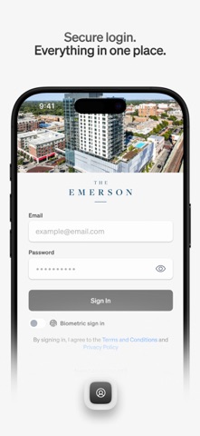 Emerson Resident iPhone screenshot