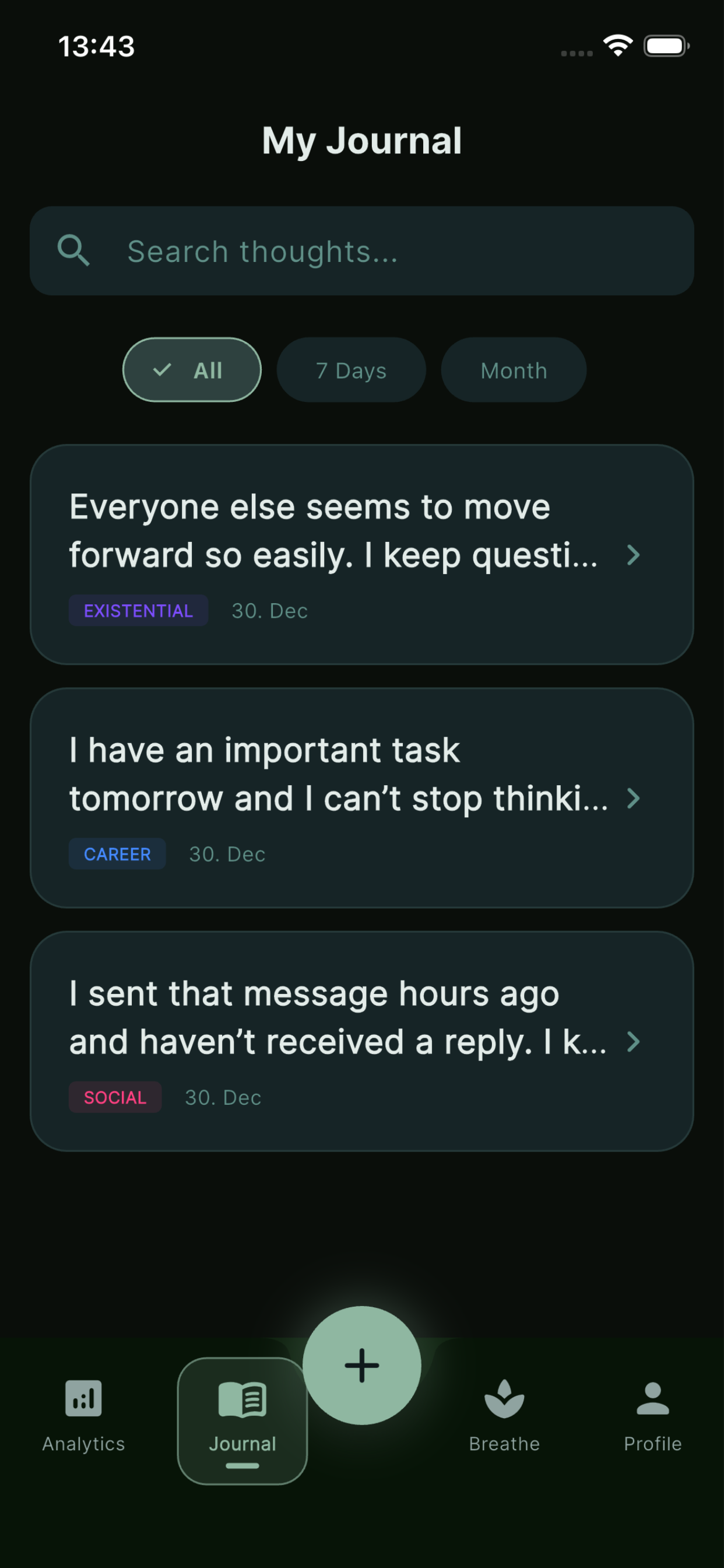 Clarity:Overthink Helper screenshot 9