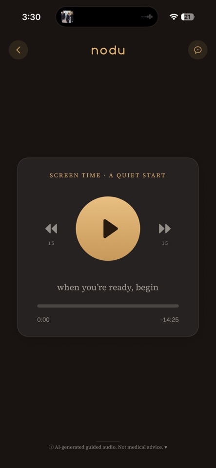 nodu: hypnosis for habits screenshot 3