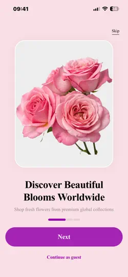 Screenshot von Petra Flowers auf dem iPhone 1