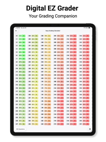 Easy Grading Calculator iPad screenshot