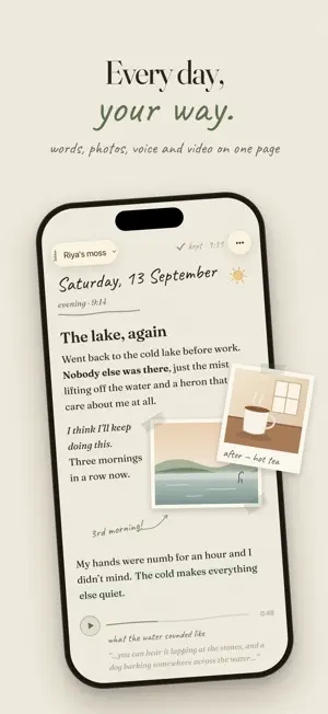 Moss: Private Journal & Diary screenshot 3