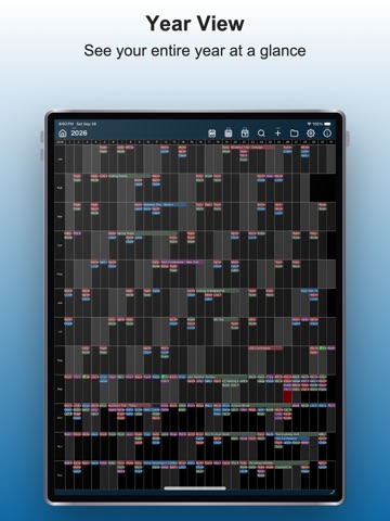 Calendar Pro+ iPad screenshot