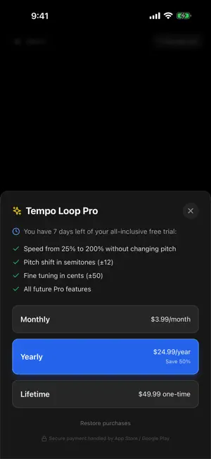 Tempo Loop: Video Slow Downer screenshot 4