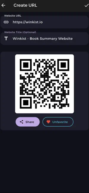QR Barcode Scanner & Creator screenshot 3