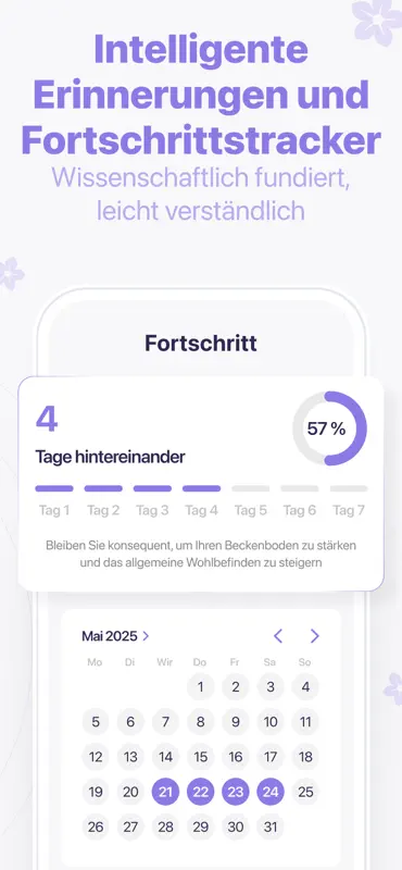 FEMO: Beckenboden Übungen screenshot 4 of 7