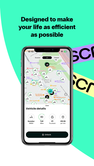 Scroll: Scooter Sharing Screenshot