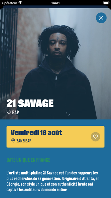 Screenshot #3 pour Cabaret Vert 2024