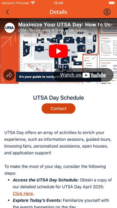 UTSA Guide Screenshot