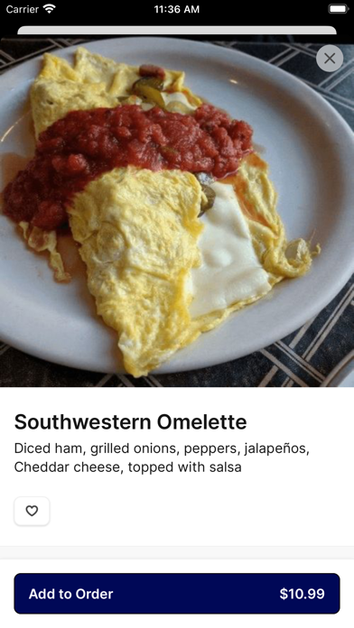 Pete's Restaurant iPhone screenshot 4 - Food & Drink app