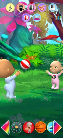 Talking Baby Twins Newborn 2 iPhone screenshot