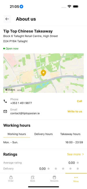 Tip Top Chinese Takeaway screenshot 2