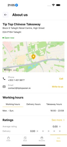 Tip Top Chinese Takeaway screenshot