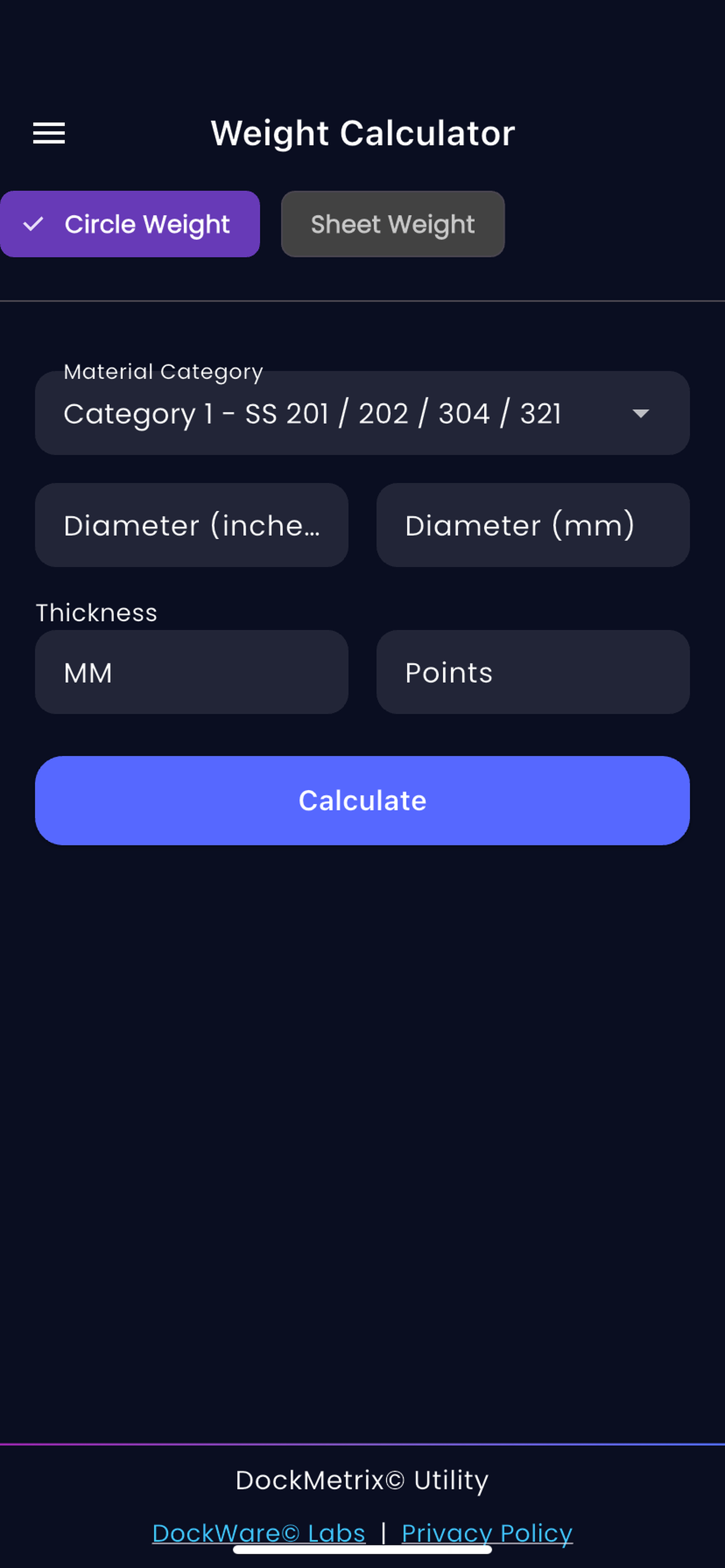 DockMetrix - Utility