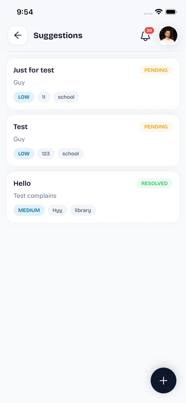 iPhone screenshot