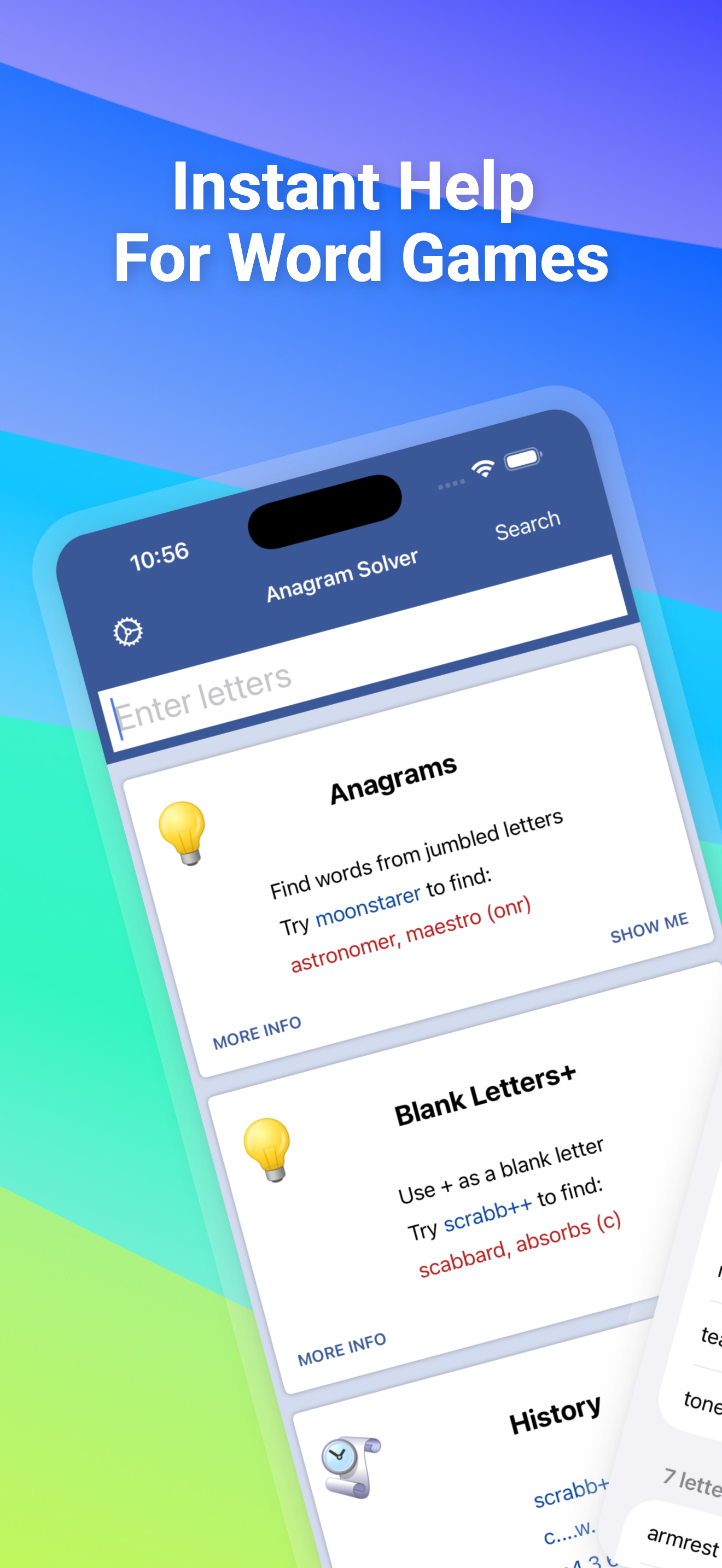Anagram Solver - Crosswords
