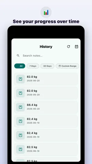 WeighPath - Weight Tracker screenshot 3