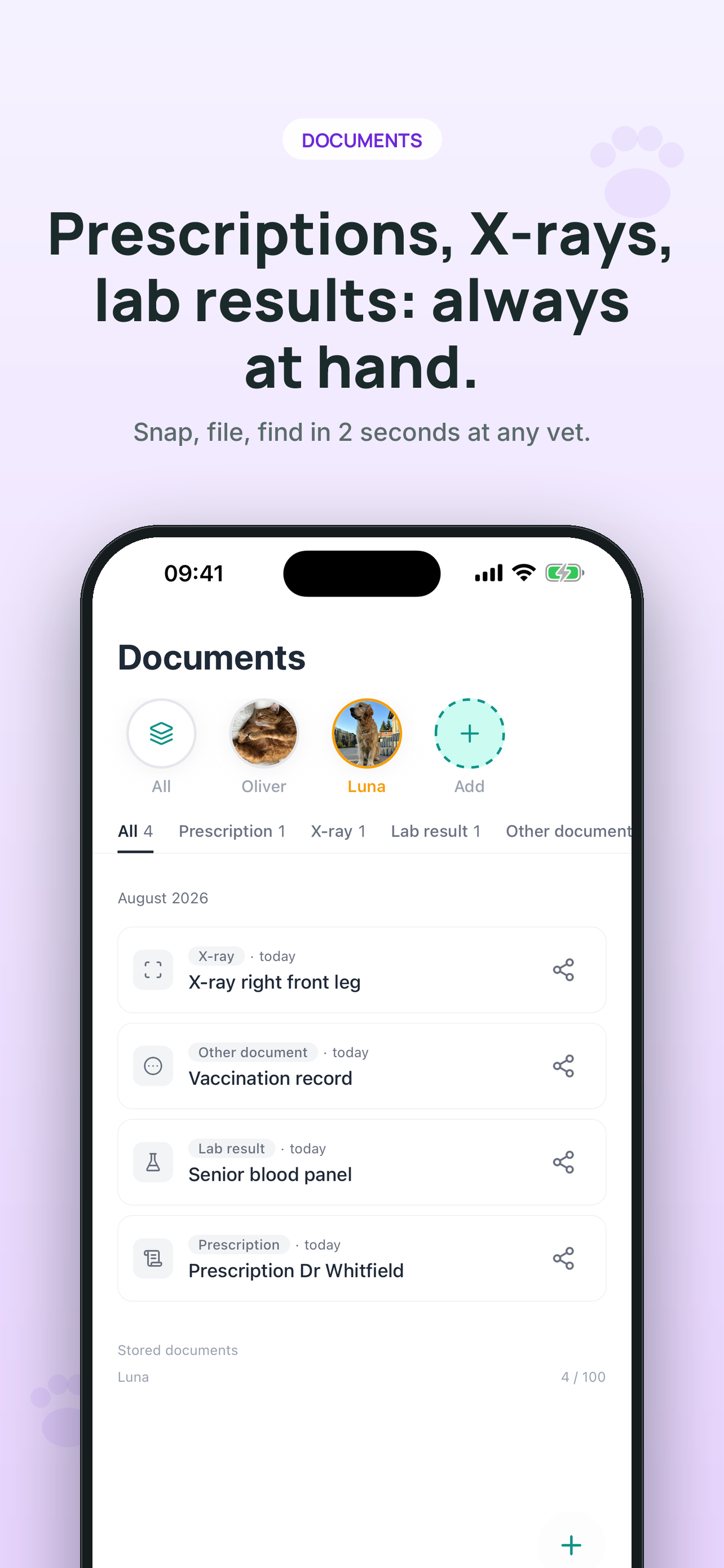Animoo: Pet Health Record screenshot 8