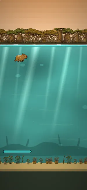 Capybara Dash: River Dive screenshot 2