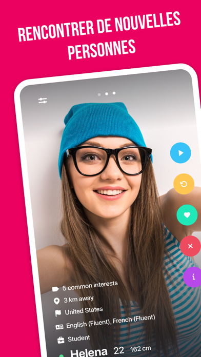 Screenshot #2 pour Cool Meet - App de Rencontres