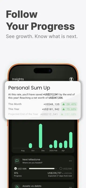 Net Worth Tracker - Worth it screenshot 4 of 6