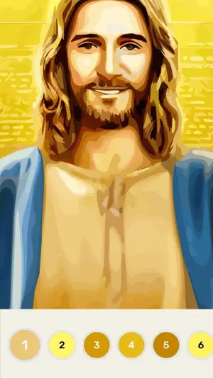 Bible Oil Coloring By Number screenshot 1