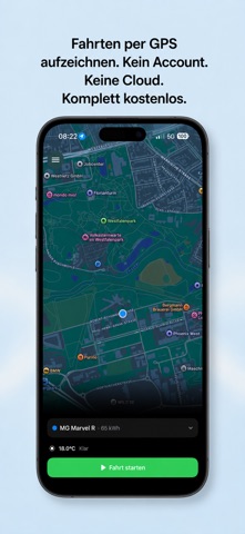 EV Tracker screenshot