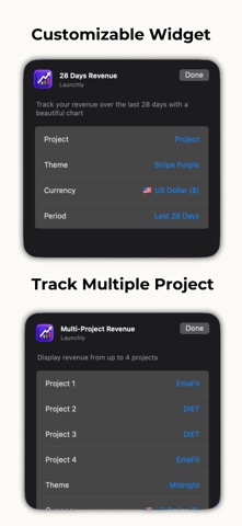 Launchly - Stripe Widget App Screenshot 2 of 4