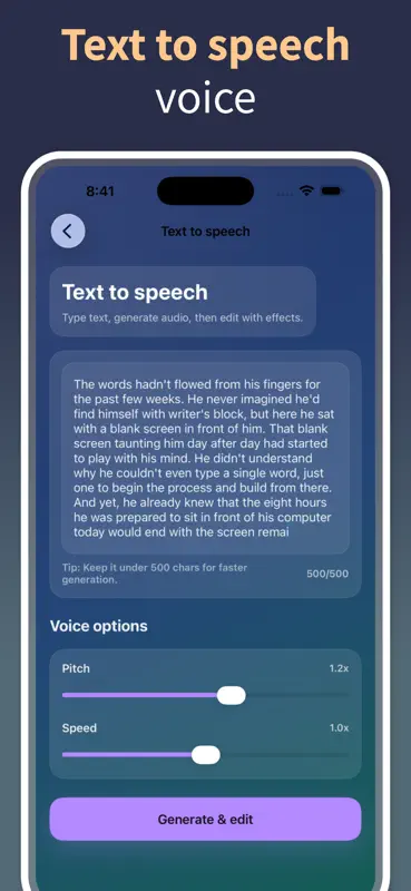 Audio Effects: Voice Changer screenshot 4 of 6