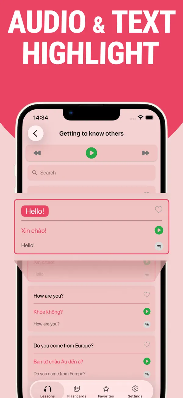 Screenshot #2 pour Learn Vietnamese - Lentil