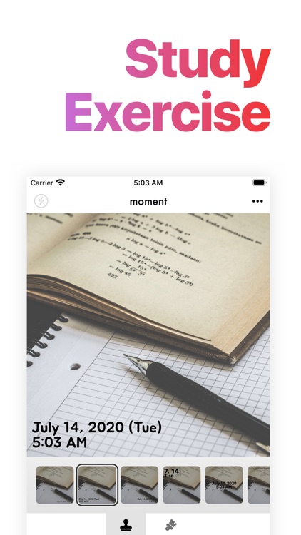 moment - Timestamp Camera