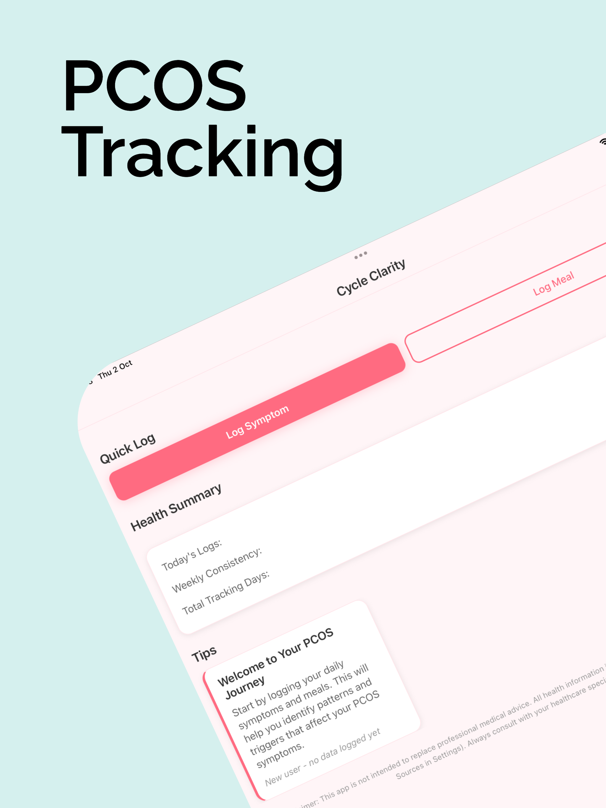 Cycle Clarity - Track PCOS screenshot 5