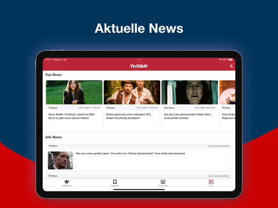 TV Today - Fernsehprogramm iPad screenshot 7 - Entertainment app
