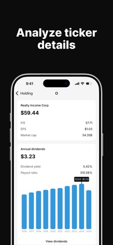 Dividend Tracker - Plainzer Screenshot 7 of 8