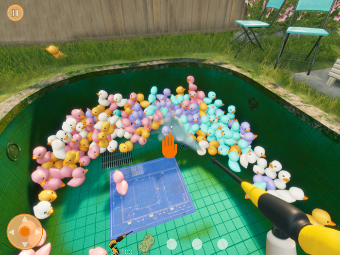 Pool Cleaning Sim Games 24