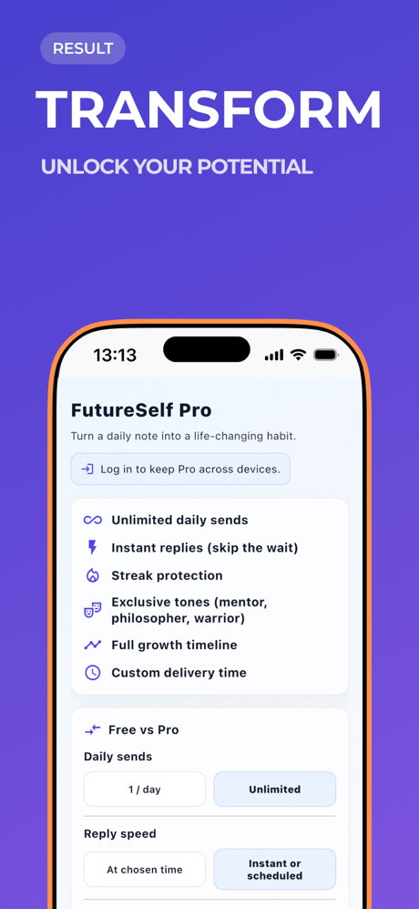 FutureSelf: AI Journal screenshot 5