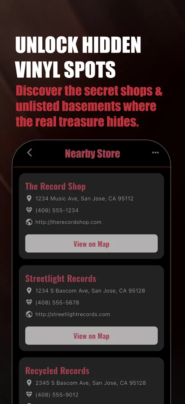 #6. Vinyl Snap: Record Scanner (iOS) Ved: Blueberry Web Solutions Pvt. Ltd