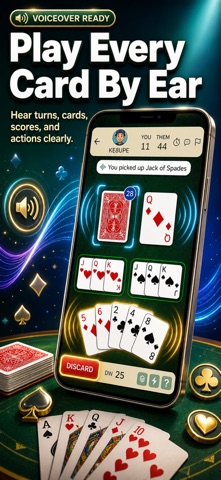 Card World: Rummy Hearts & Gin iPhone screenshot