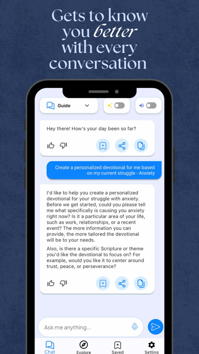 Christian Companion Bible Chat Screenshot