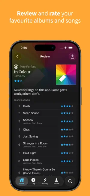 kora: Music Reviews & Ratings screenshot 2