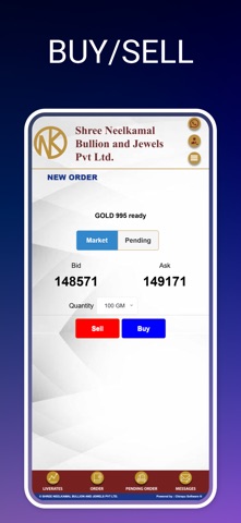 Shree Neelkamal Bullion iPhone screenshot