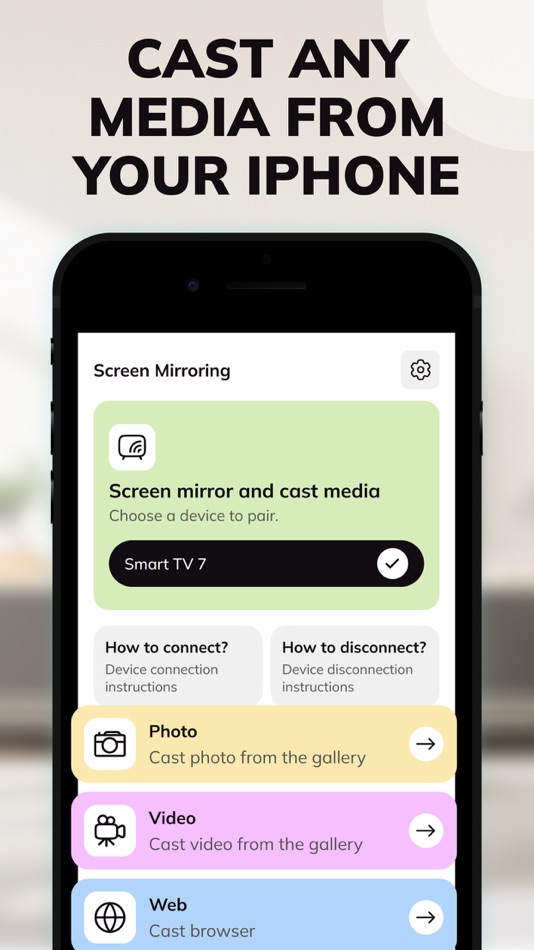 #5. Screen Mirroring: TV Smart App (iOS) โดย: Theresa Audrey