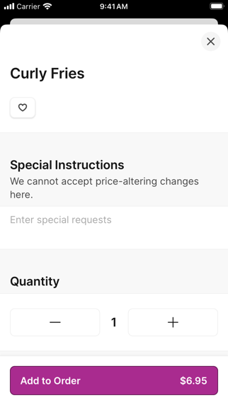 App screenshot