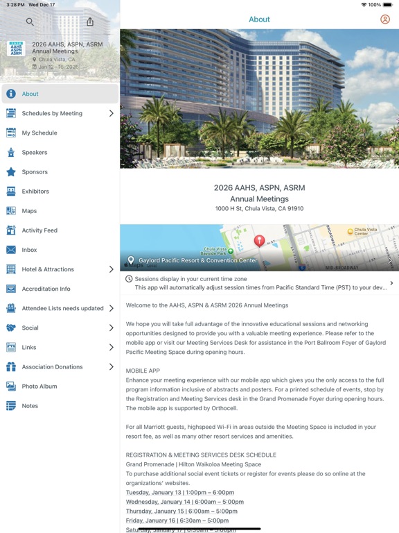 Screenshot #4 pour AAHS, ASPN, ASRM, Meeting